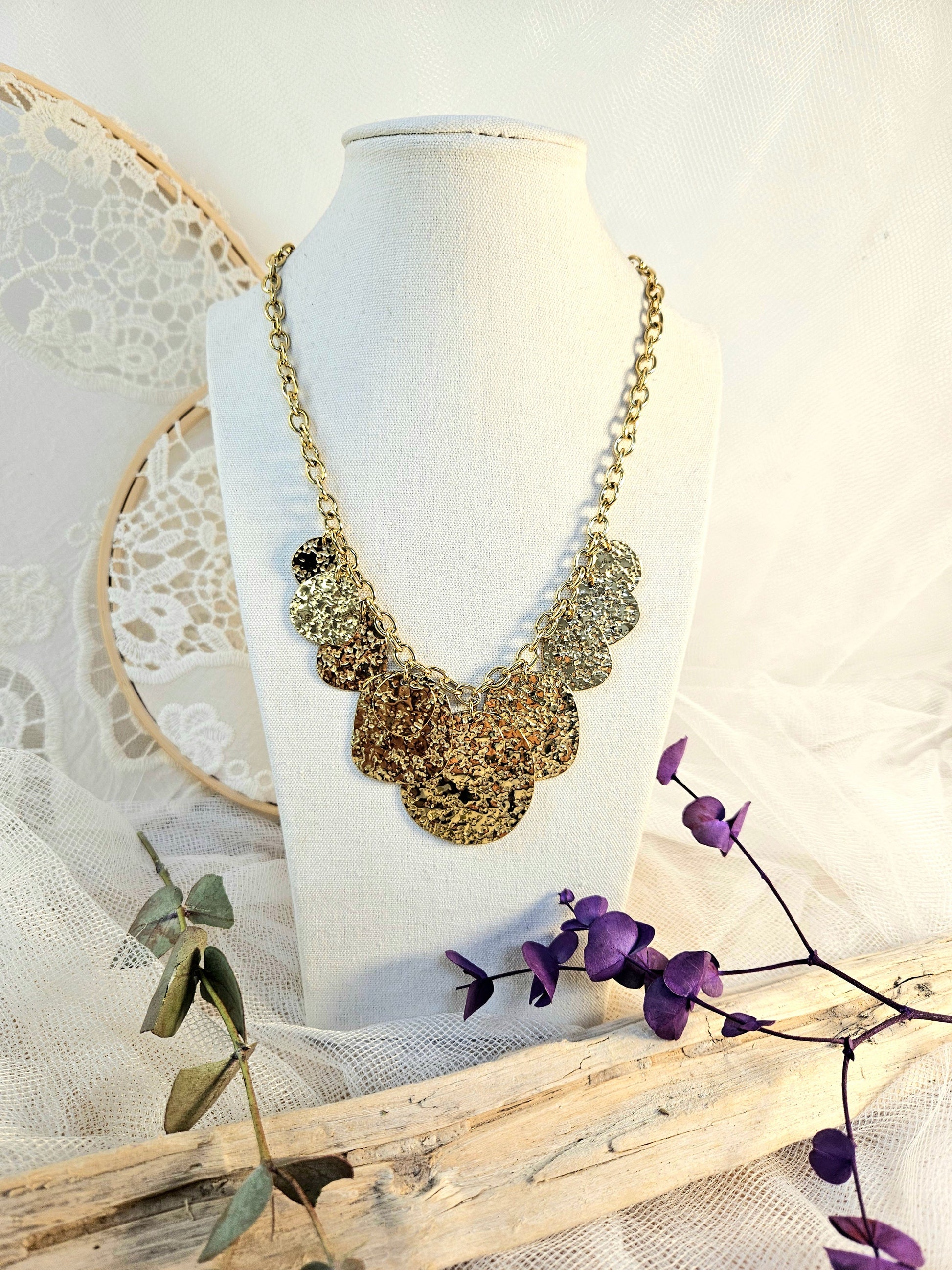Collar Golden Coins esUnic