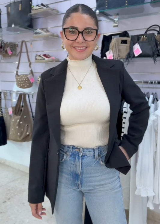 Camiseta Básica Cuello Alto esUnic