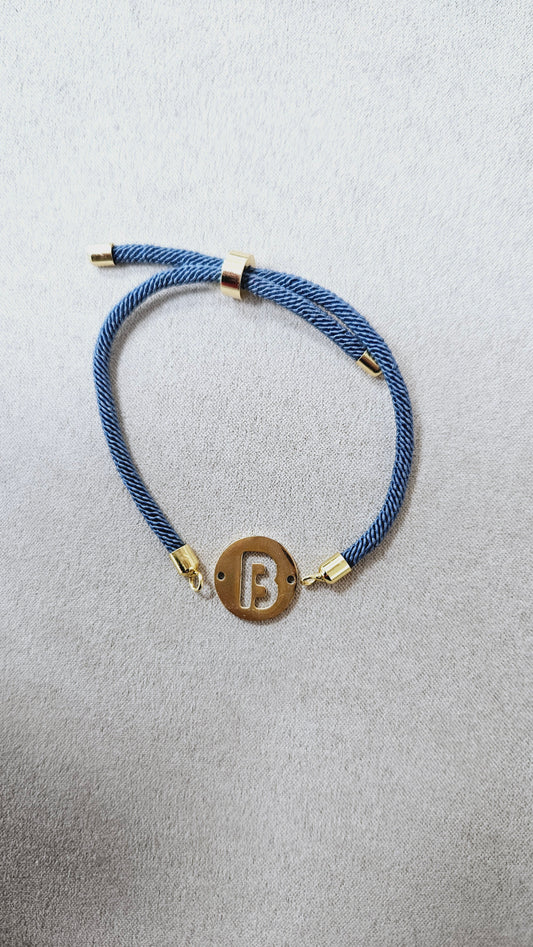 PULSERAS INICIAL ACERO DORADO BASICA esUnic