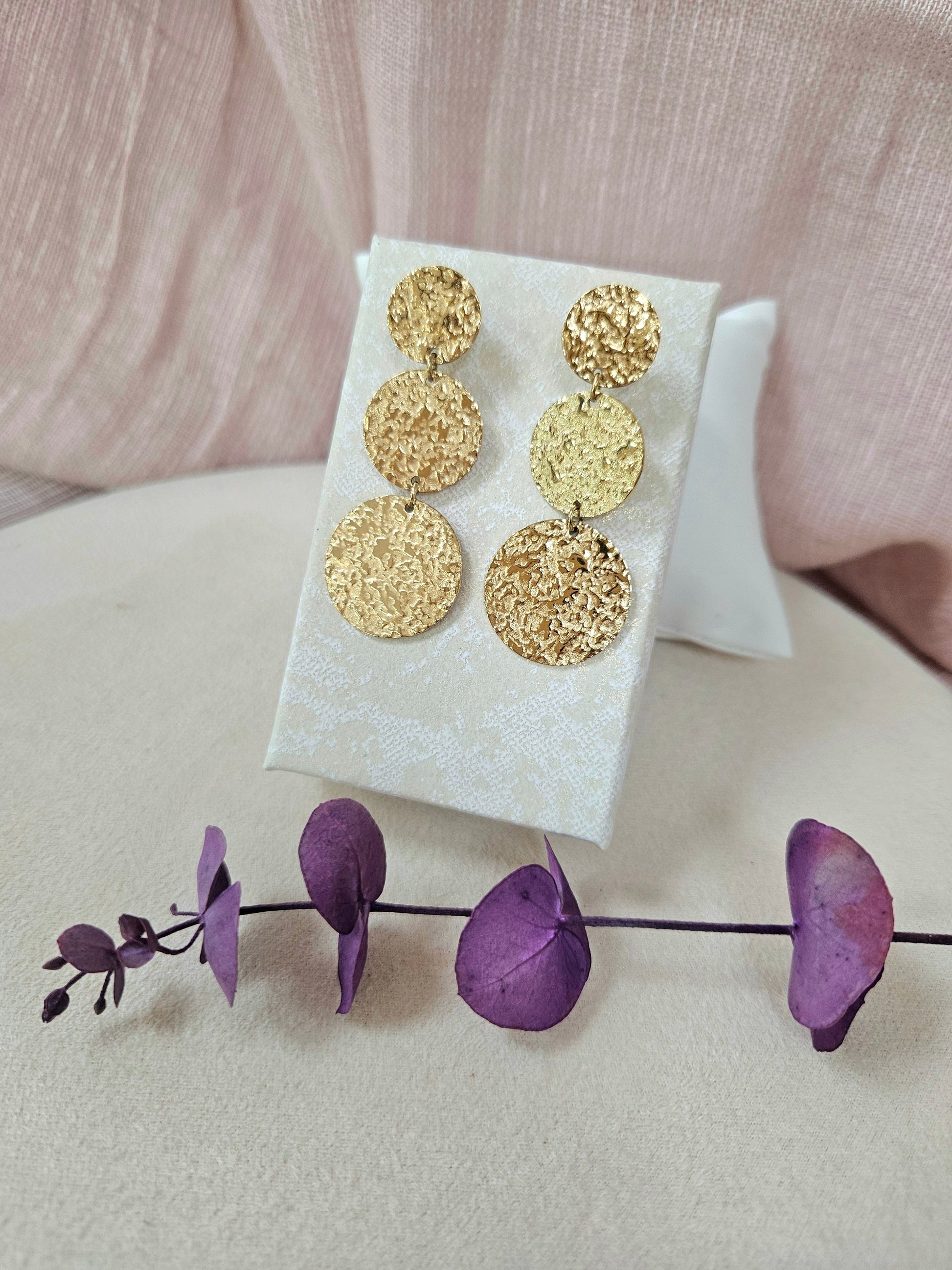 Pendientes Triada Gold Toa