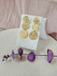 Pendientes Triada Gold Toa