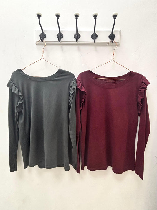 Camiseta volantes esUnic