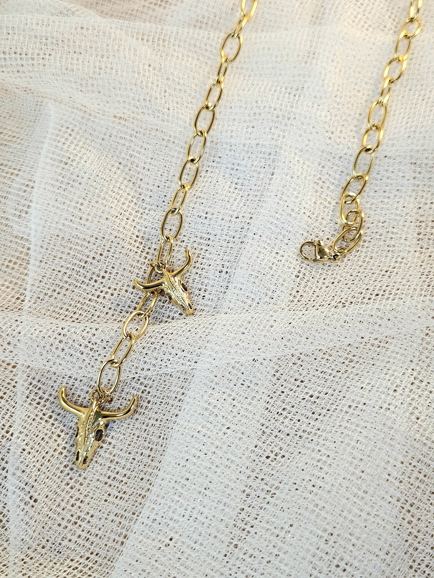 Collar doble Búfalo Mia