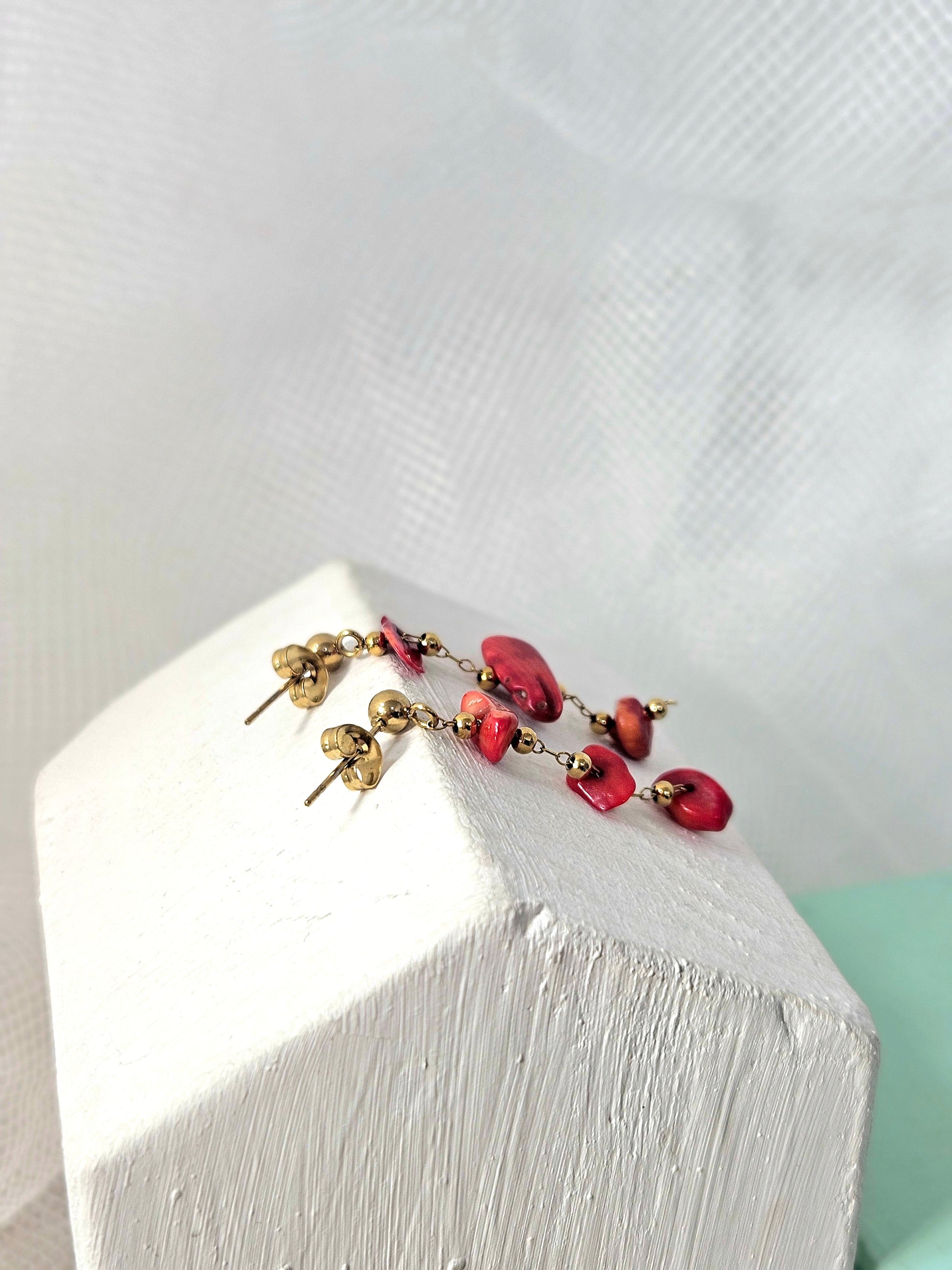 Pendientes Coral esUnic