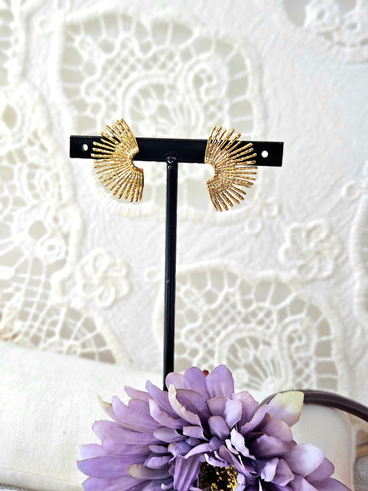 Pendientes Medio Sol Pequeños esUnic