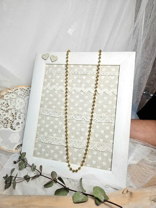 Collar Largo Cuentas Toa