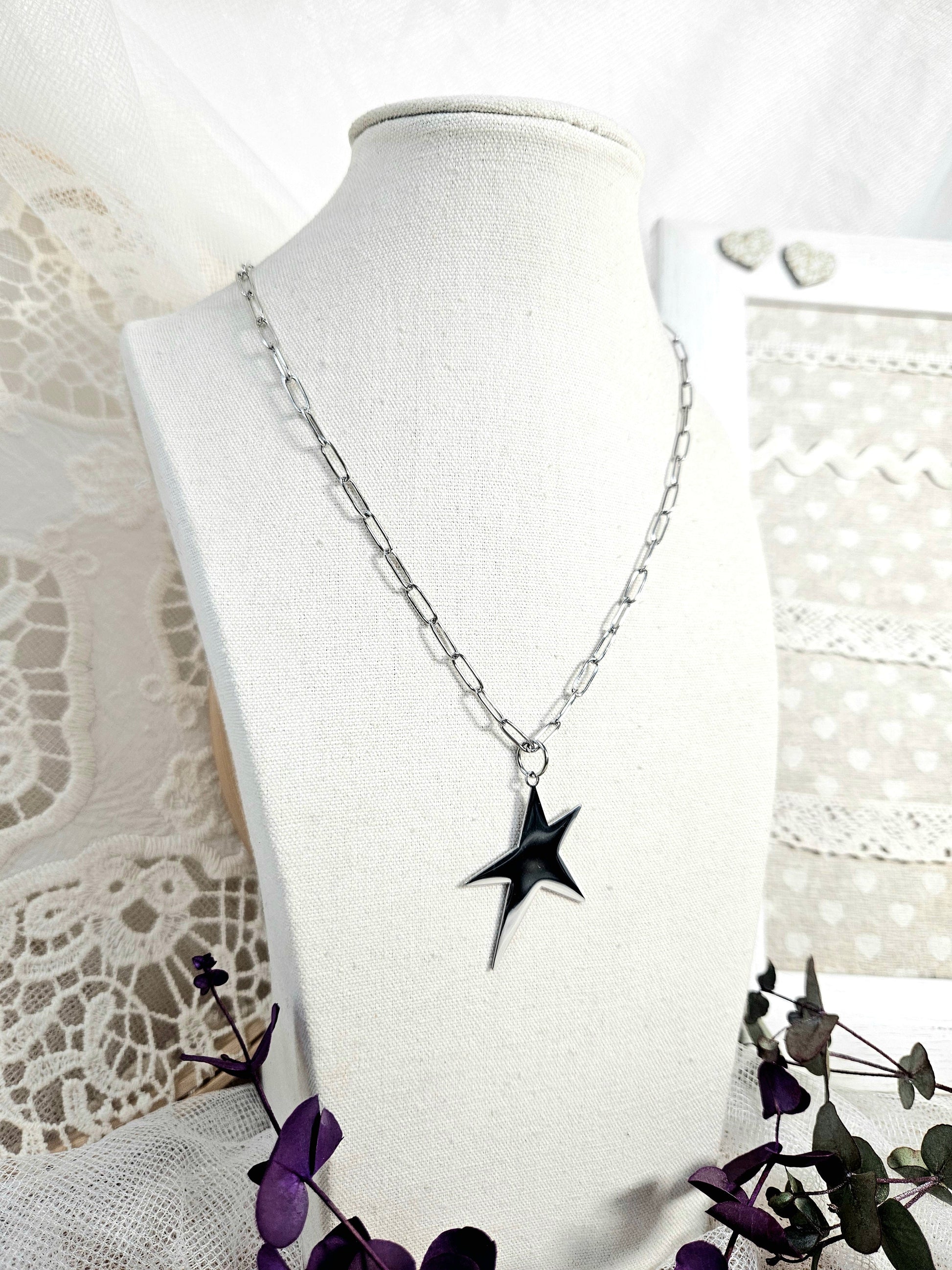 Collar Estrella Eslabon esUnic