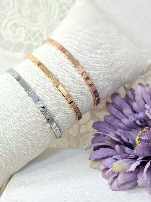 Pulsera rígida Laudi esUnic