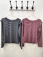 Camiseta de rayas con volantes Yesitex