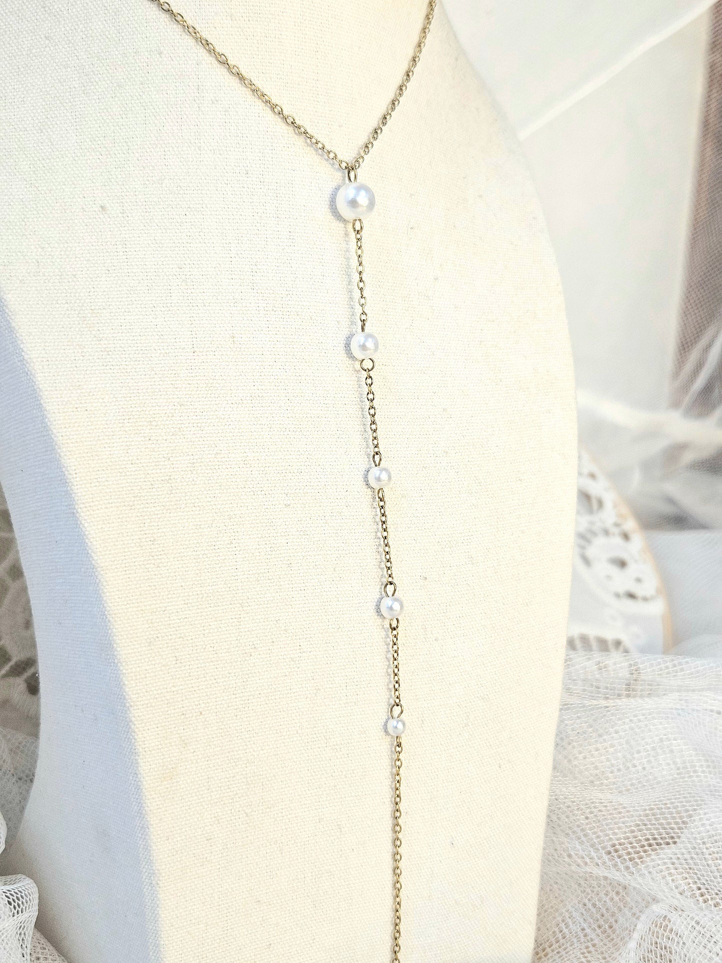 Collar Cinco Perlas Toa